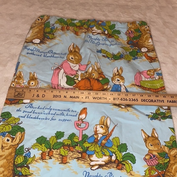 Now Designs Beatrix Potter Peter Rabbit Vintage Laundry Bag Hamper - Picture 7 of 8